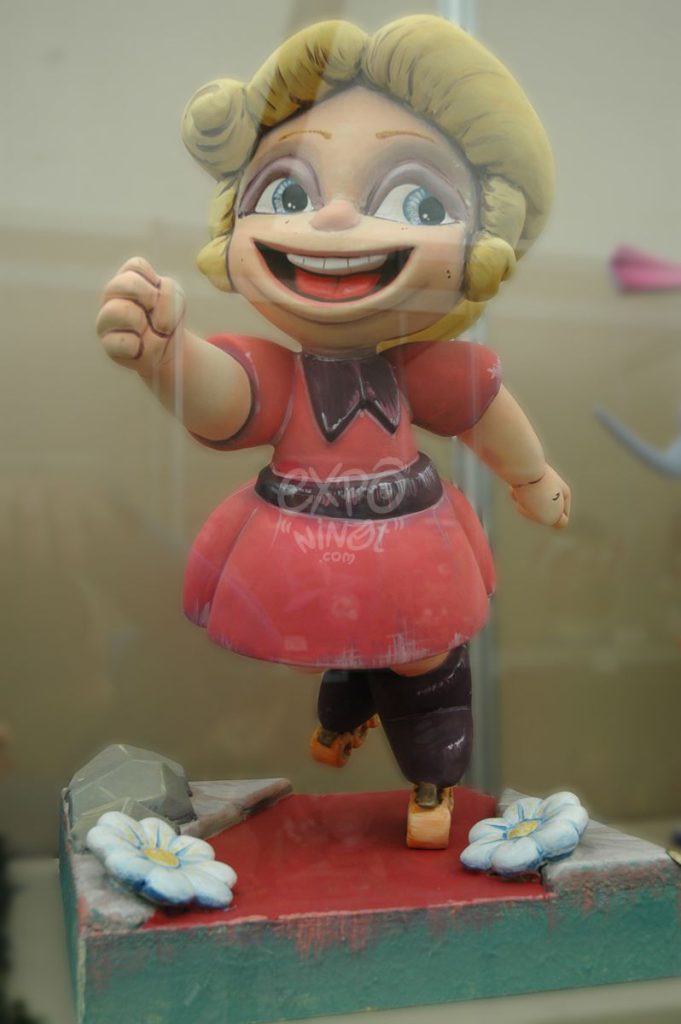 Año 2012, falla Poeta Altet, Benicarló, sección undécima Infantil, Artista: Proyecta2.