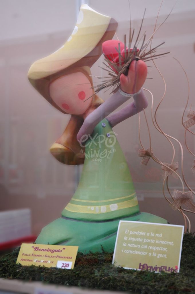 Año 2012, falla Fermín Galán y García Hernández, Primavera, sección undécima Infantil, Artista: Tres Fent Art.