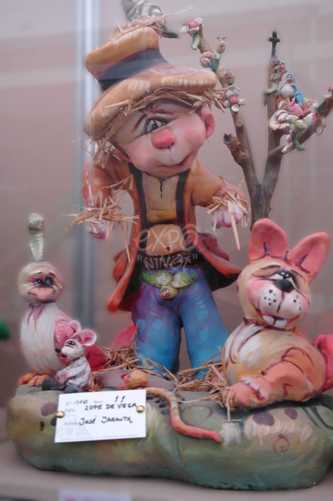 Año 2012, falla Plaza Lope de Vega, sección undécima Infantil, Artista: José Jarauta Navajas “Pepo”.