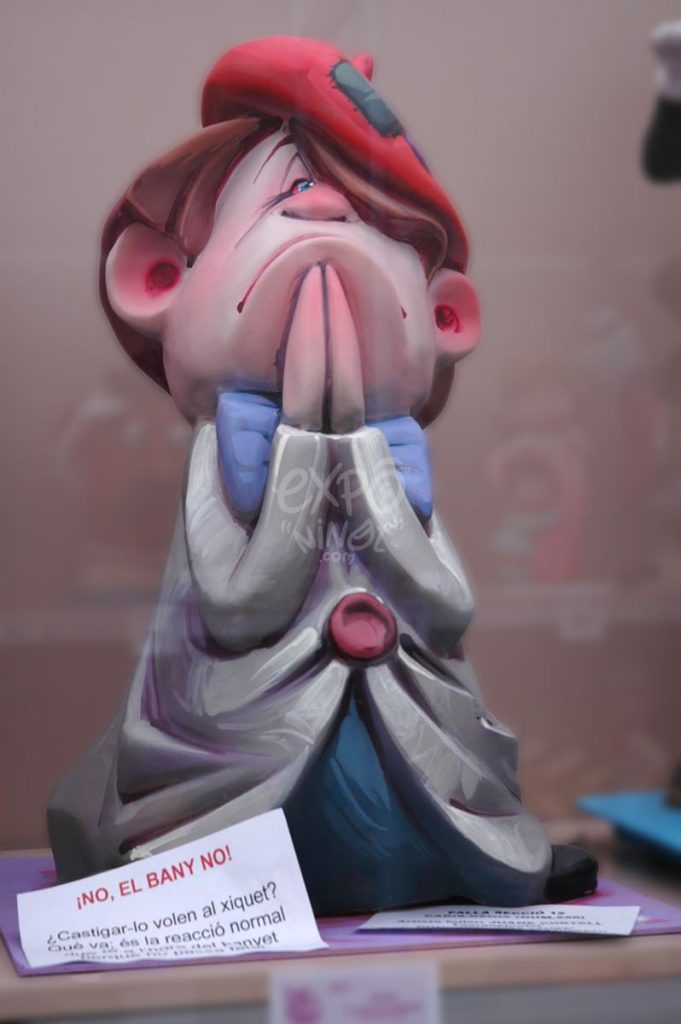 Año 2012, falla Cádiz, Denia, sección duodécima Infantil, Artista: Juane Cortell Dasca.