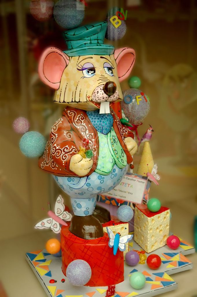 Año 2012, falla Grabador Jordán, Escultor Pastor, sección duodécima Infantil, Artista: Diego Palacios Pérez.