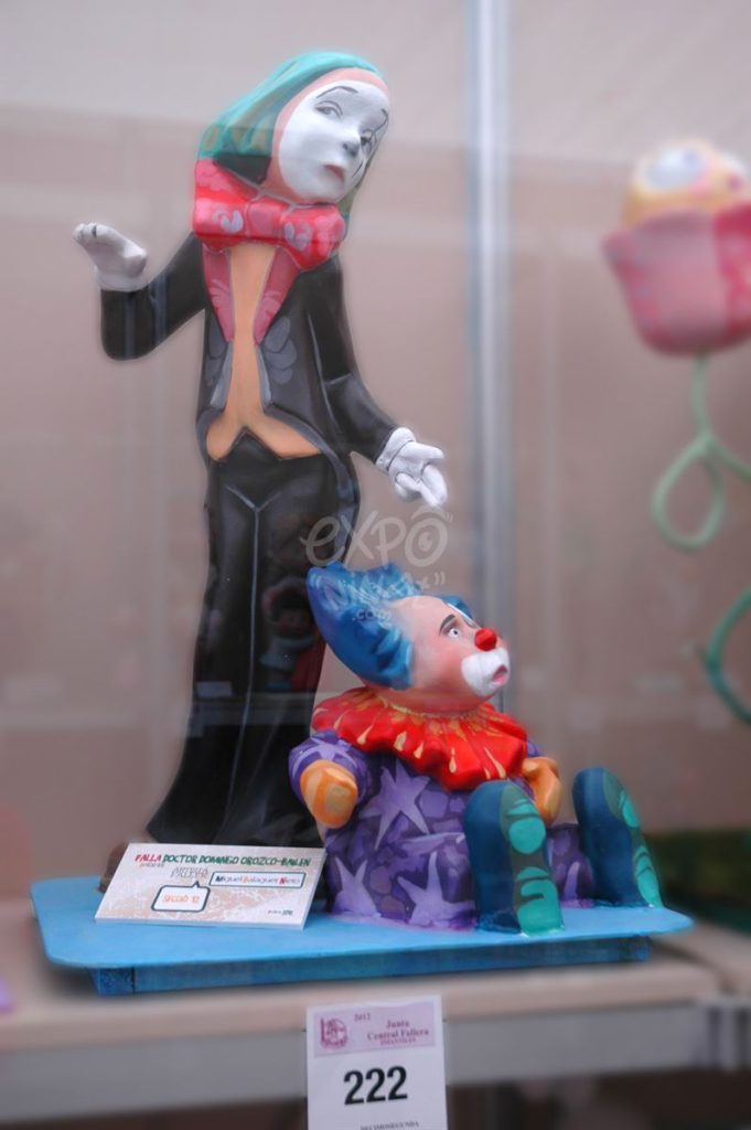 Año 2012, falla Doctor Domingo Orozco, Bailén, sección duodécima Infantil, Artista: Miguel Balaguer Nieto.