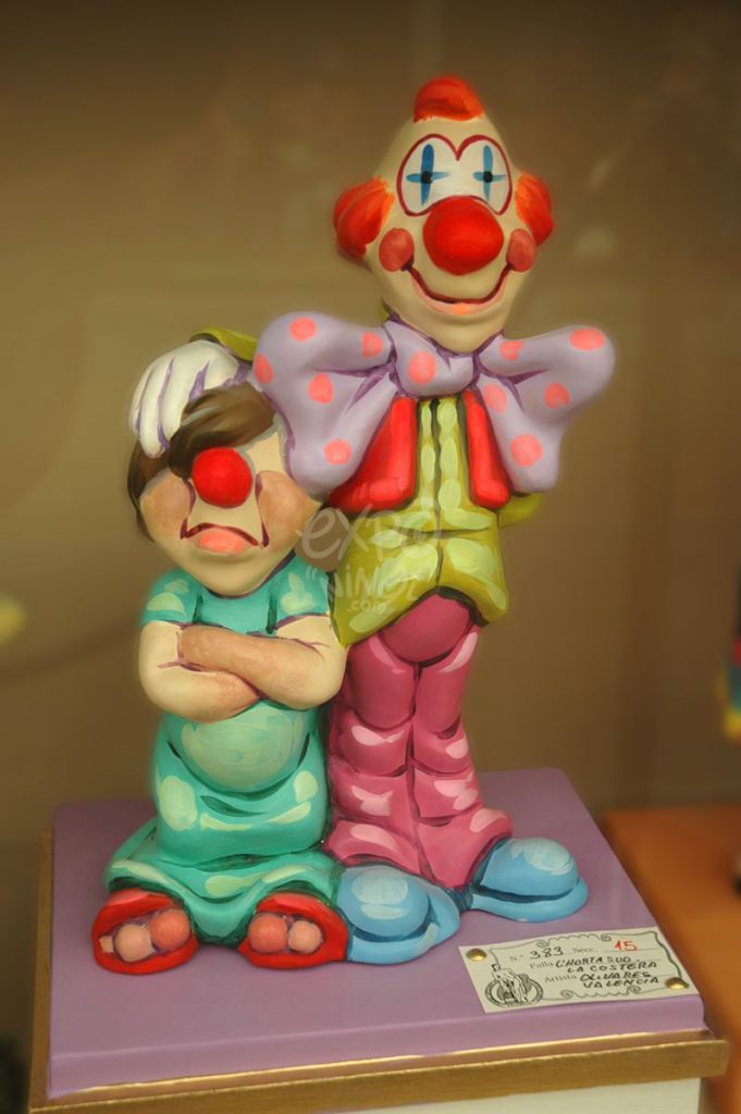 Año 2012, falla Horta Sud, La Costera, sección decimoquinta Infantil, Artista: Francisco Olivares, Juan Valencia.