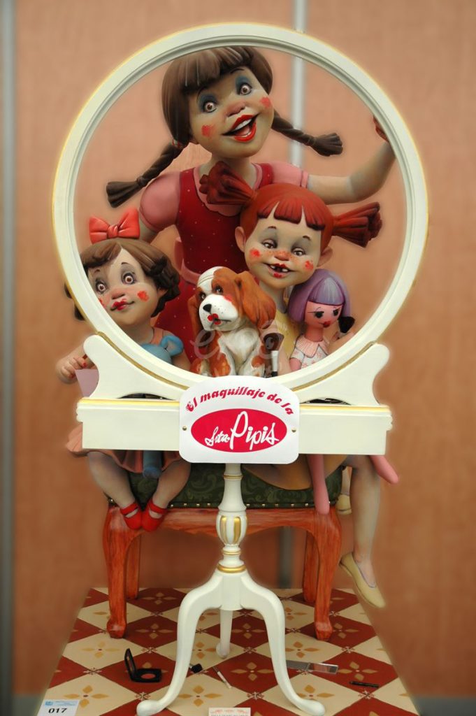 Año 2012, falla Quart Palomar, sección primera a, Artista: José Manuel Gramaje Listerri.