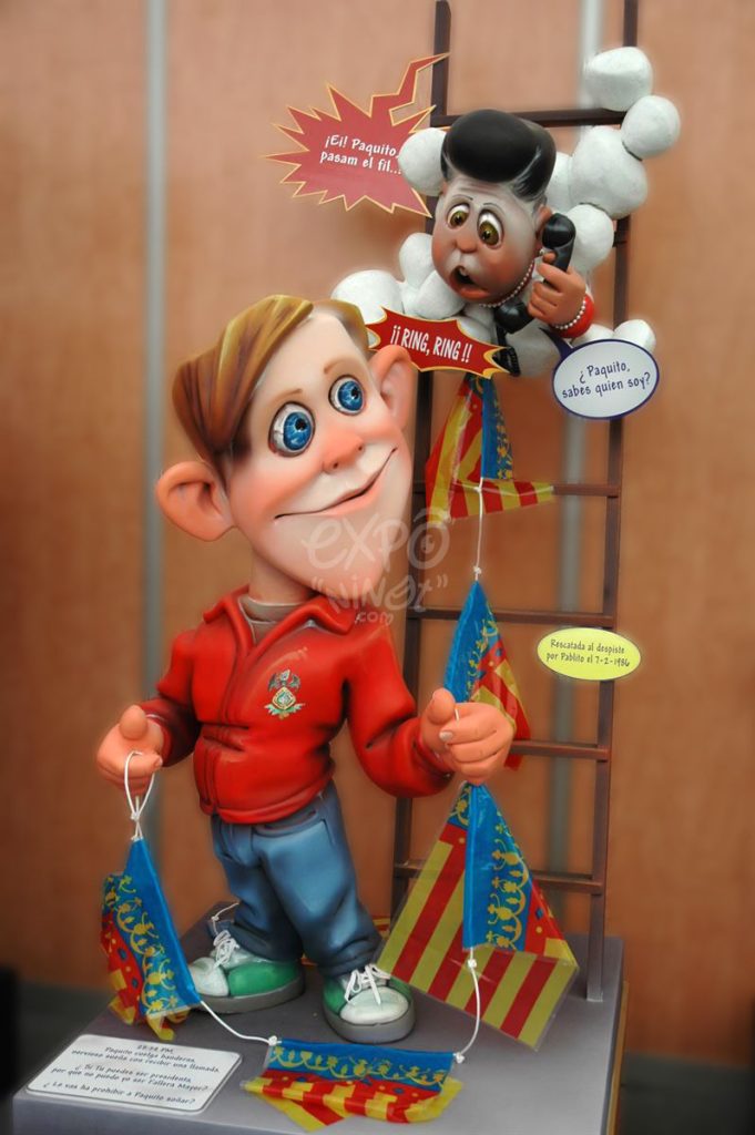 Año 2012, falla Ciscar Burriana, sección primera a, Artista: Ignacio Ferrando Tamarit.