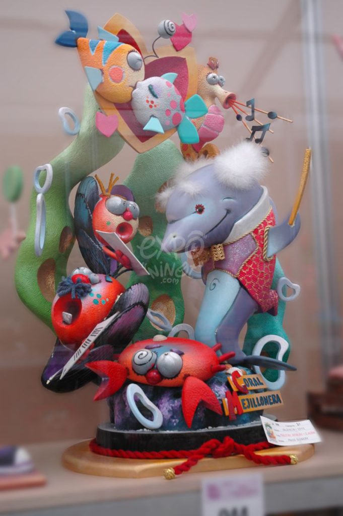 Año 2012, falla Maestro Gozalbo, Conde de Altea, sección segunda Infantil, Artista: Francisco Gisbert Picó.