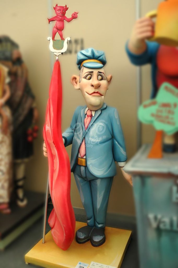 Año 2012, falla Avenida García Lorca Olta, sección segunda b, Artista: Enrique Cardells Martínez.