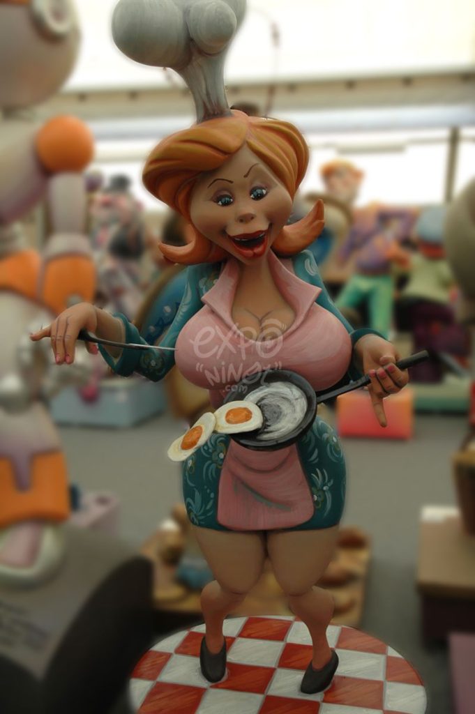Año 2012, falla Acacias Picayo, sección segunda b, Artista: Inmaculada Ibáñez Marco.