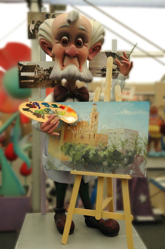 Año 2012, falla Ramón de Rocafull Conde Alacuas, sección tercera a, Artista: Francisco Mesado Póveda.