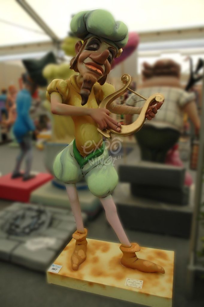 Año 2012, falla Luis Lamarca Velázquez, sección tercera a, Artista: Francisco Borja Ripollés.