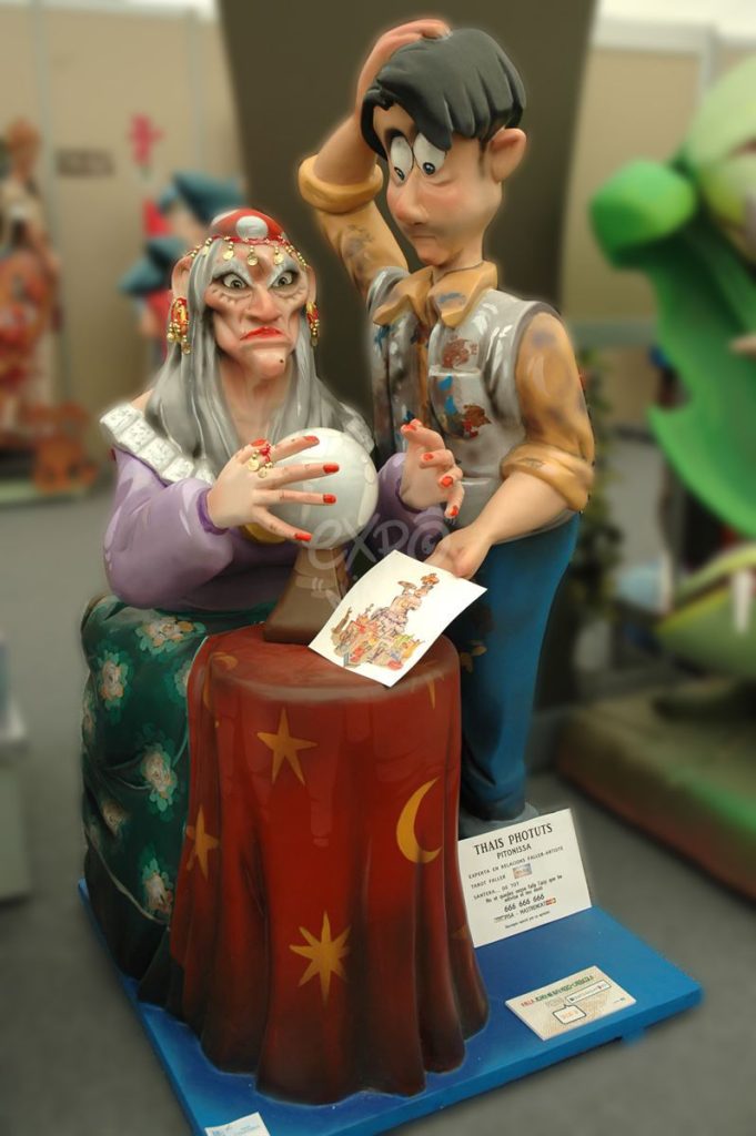 Año 2012, falla Joaquín Navarro Carricola, sección tercera b, Artista: Miguel Balaguer Nieto.