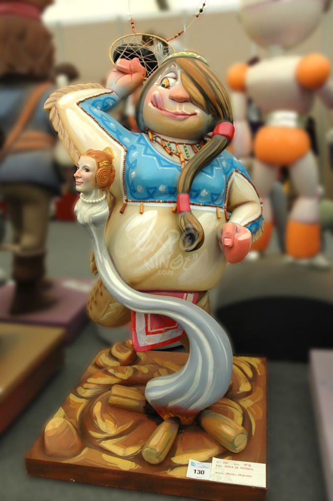 Año 2012, falla Plaza de Patraix, sección tercera b, Artista: Miguel Delegido Cabrito.