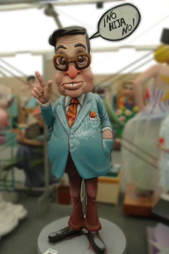 Año 2012, falla Maestro Lope José Carsí, sección tercera b, Artista: Inmaculada Ibáñez Marco.