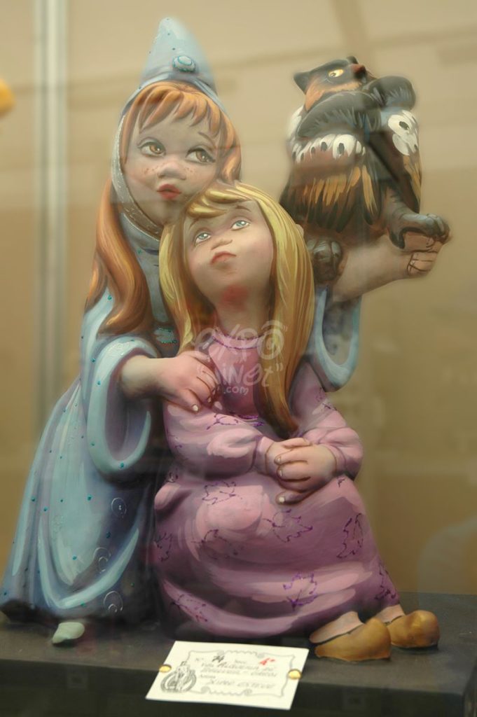 Año 2012, falla Alquerías de Bellver, Garbí, sección cuarta Infantil, Artista: Ximo Esteve Mares.
