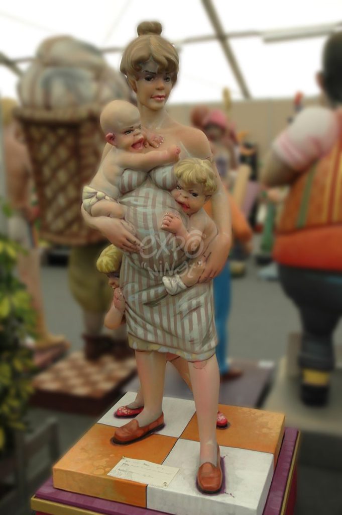 Año 2012, falla Marqués de Lozoya Poeta Cervera Grifol, sección cuarta a, Artista: Francisco Agulleiro Aguilella.