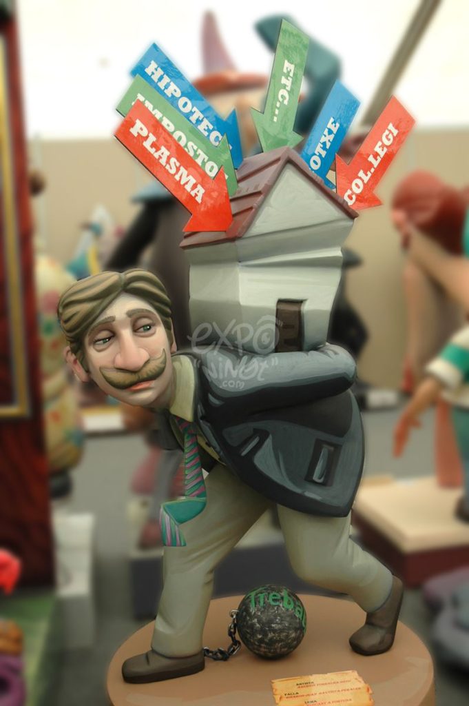 Año 2012, falla Hierros Juan Bautista Perales, sección cuarta a, Artista: Agustín Torralba Soto.