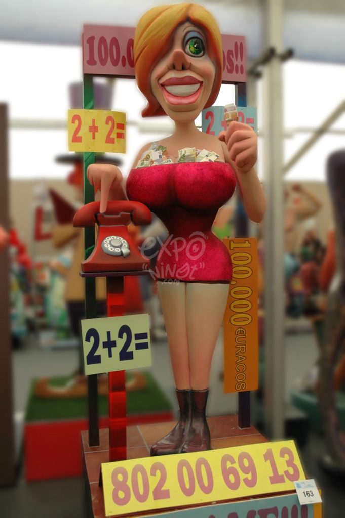 Año 2012, falla Puebla del Duc Benipeixcar, sección cuarta a, Artista: Toni Fornes Quijano.