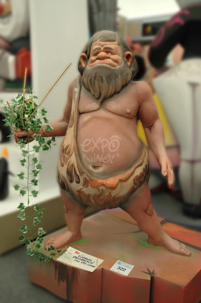 Año 2012, falla Barraca Columbretes, sección cuarta b, Artista: José Vicente Cebrián Minguet.