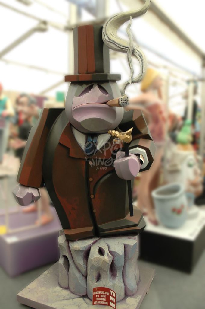 Año 2012, falla Avenida Antig Regne de Valencia San Valero, sección cuarta b, Artista: Daniel Jiménez Zafrilla.