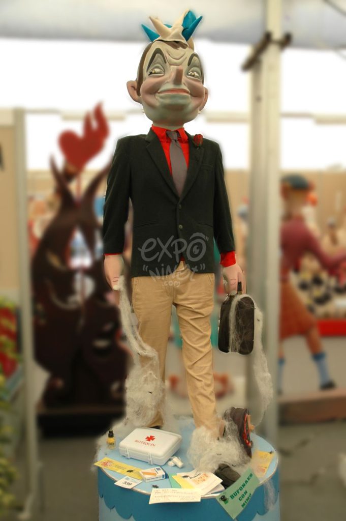 Año 2012, falla Blanquerías, sección cuarta b, Artista: Alfredo Demets Vidal.