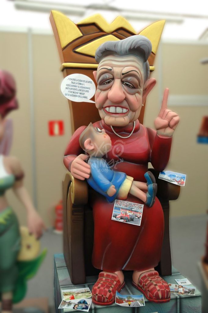 Año 2012, falla Humanista Mariner Manuel Simó, sección cuarta b, Artista: Toni Fornes Quijano.