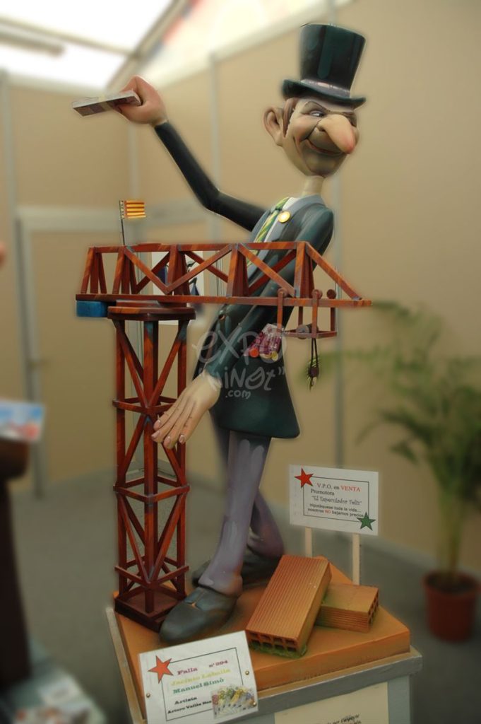 Año 2012, falla Jacinto Labaila Manuel Simó, sección cuarta b, Artista: Arturo Vallés Bea.