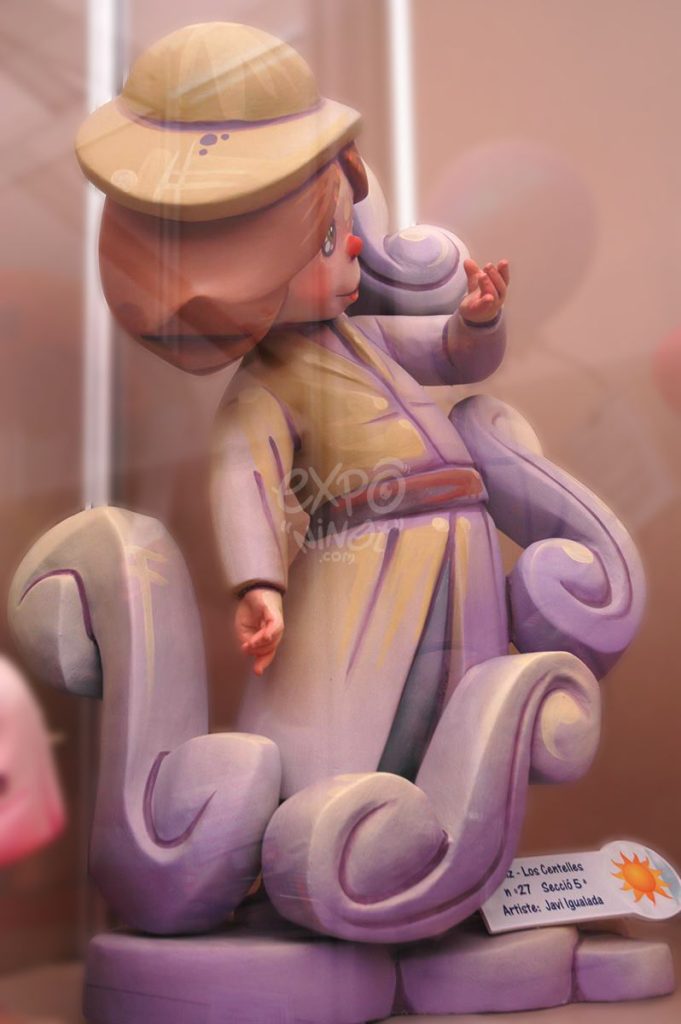 Año 2012, falla Cádiz, Los Centelles, sección quinta Infantil, Artista: Javier Igualada Fernández.