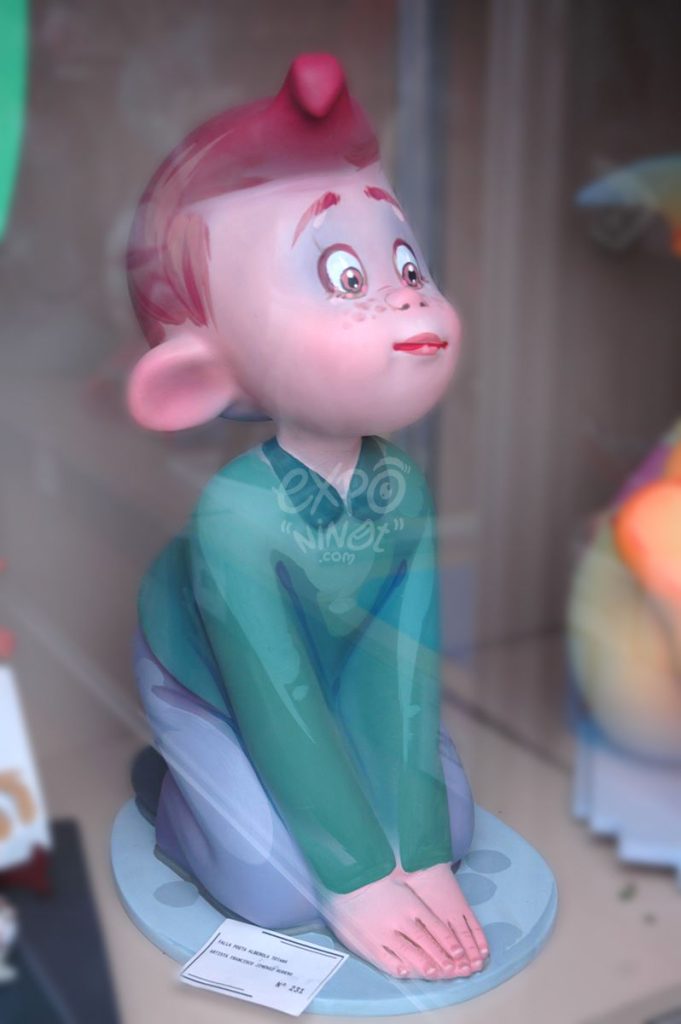 Año 2012, falla Poeta Alberola, Totana, sección quinta Infantil, Artista: Francisco Jiménez Rodero.