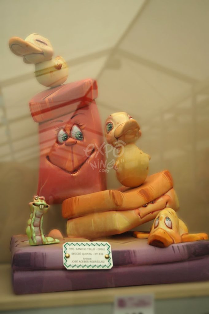 Año 2012, falla Vicente Sancho Tello, Chile, sección quinta Infantil, Artista: José Acebes Rodríguez.