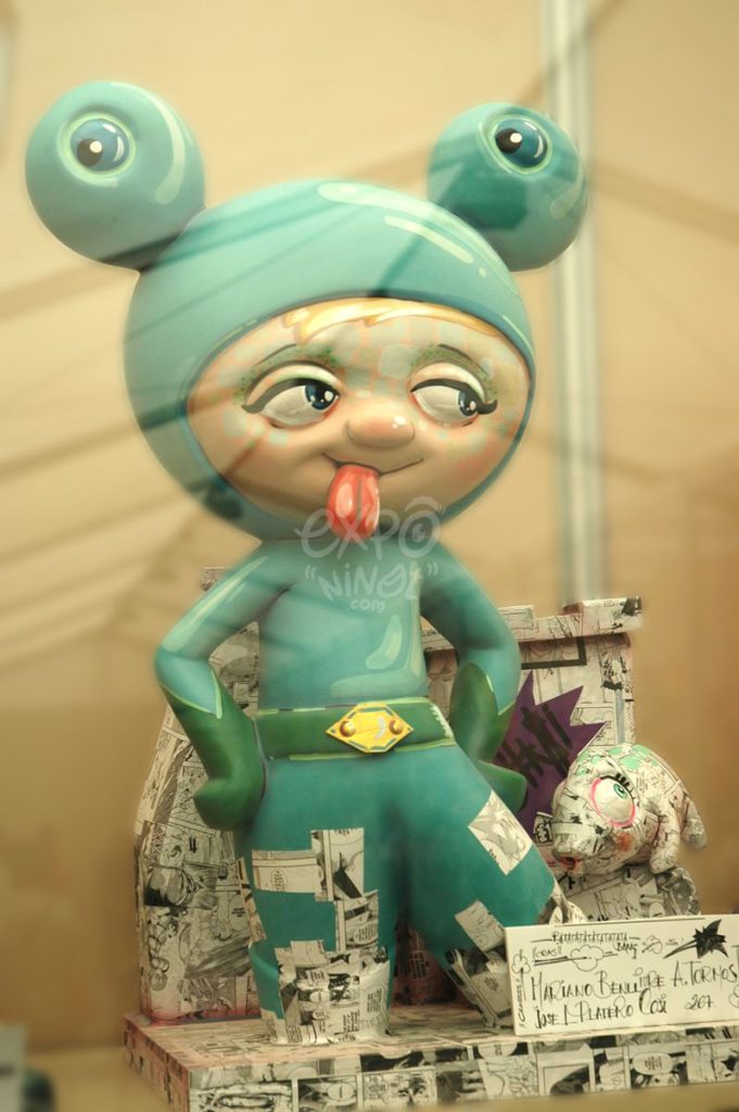 Año 2012, falla Mariano Benlliure, Acequia de Tormos, sección quinta Infantil, Artista: José Luis Platero Cosí.