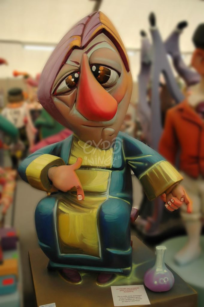 Año 2012, falla Cádiz Denia, sección quinta a, Artista: Juane Cortell Dasca.