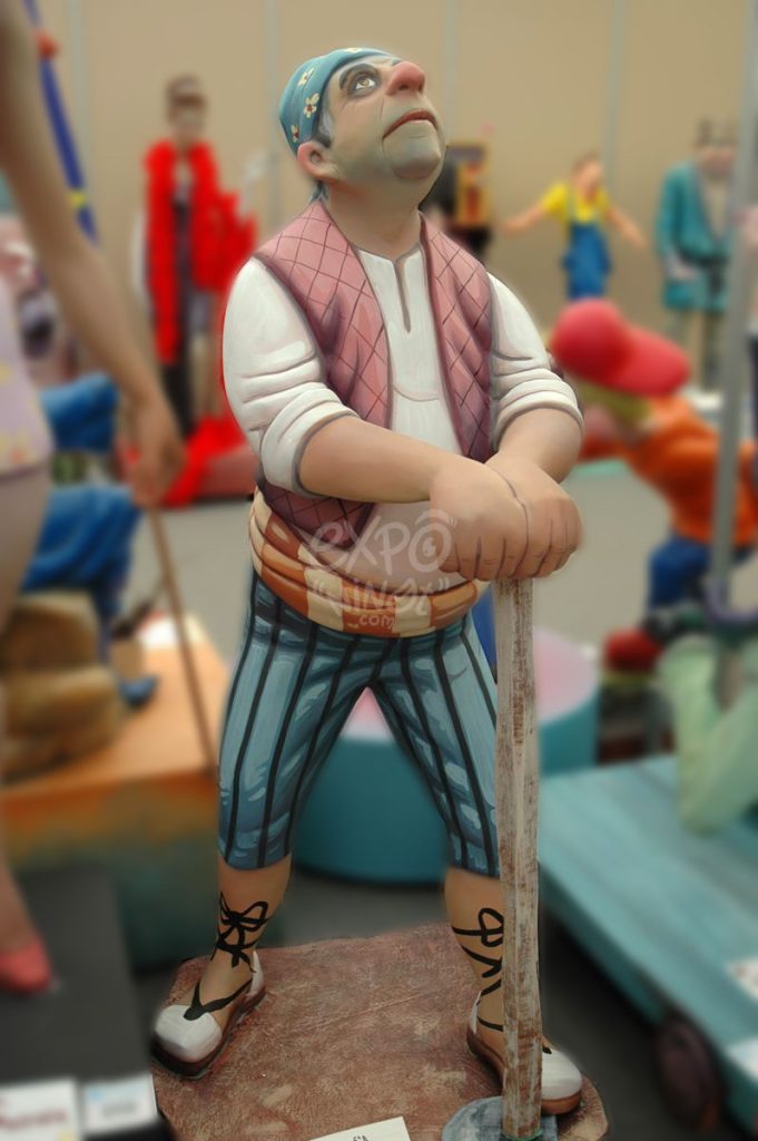 Año 2012, falla Plaza Mercado de Ruzafa, sección quinta b, Artista: José Jarauta Navajas “Pepo”.
