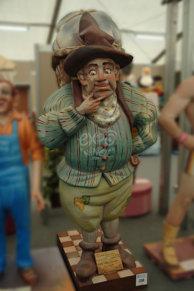 Año 2012, falla Embarcadero Historiador Beti, sección quinta b, Artista: Pedro Simarro Fernández.