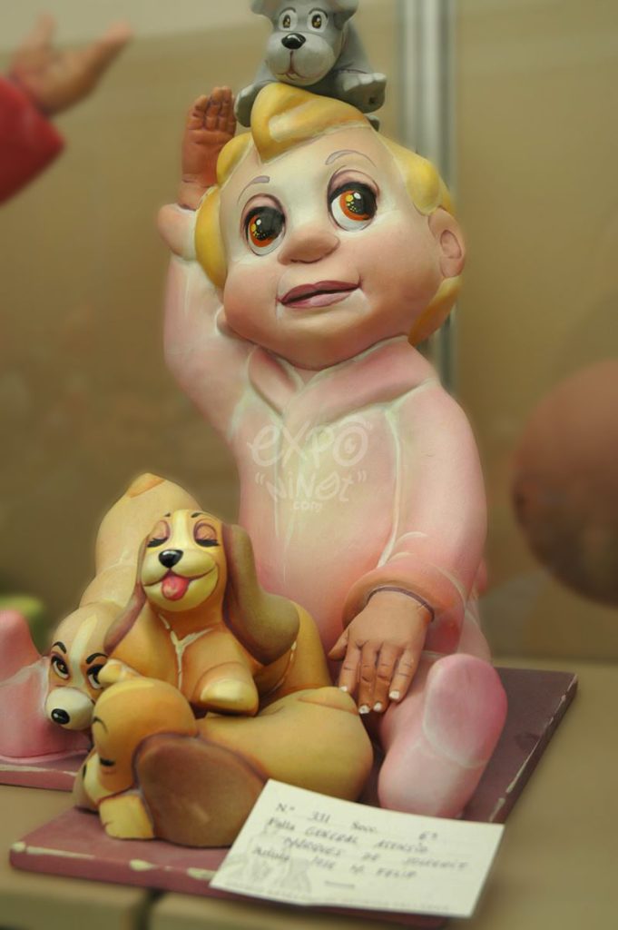 Año 2012, falla General Asensio, Marqués Solferit, sección sexta Infantil, Artista: José Manuel Felip Gómez.