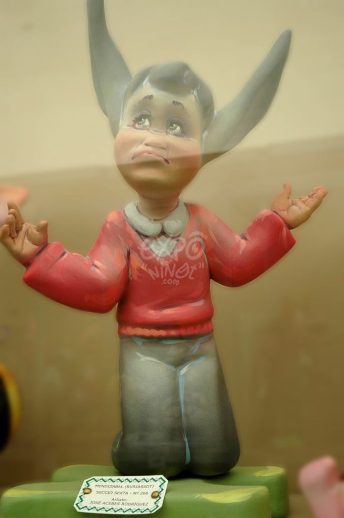 Año 2012, falla Mendizabal, sección sexta Infantil, Artista: José Acebes Rodríguez.