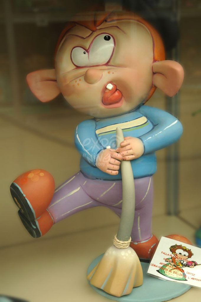 Año 2012, falla Plaza de la Tienda, sección sexta Infantil, Artista: Daniel Barea Ortiz.