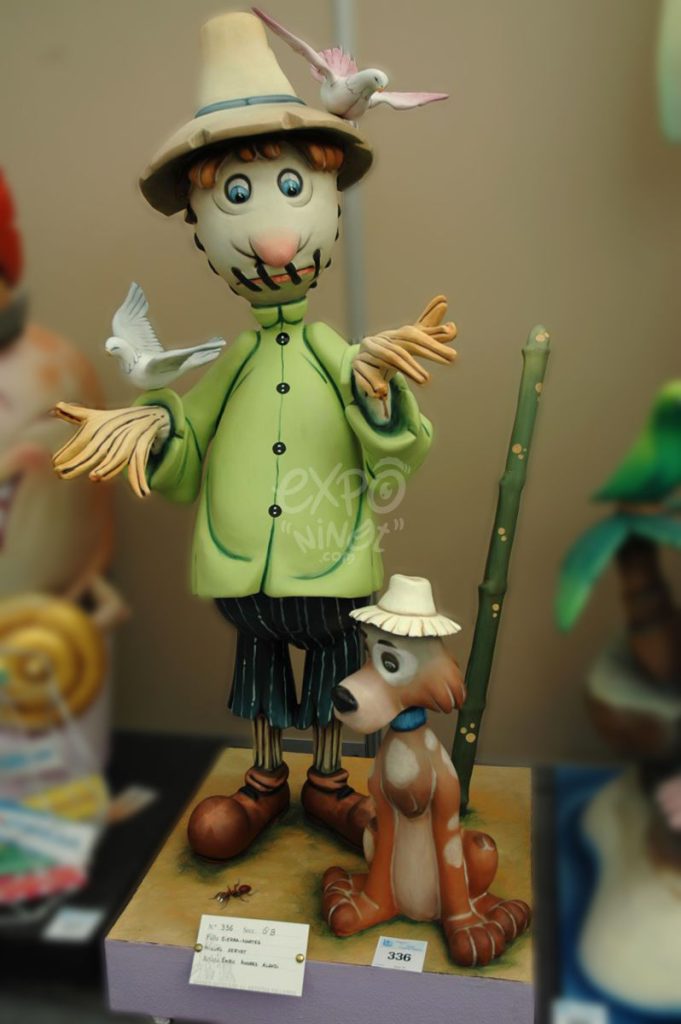 Año 2012, falla Sierra Martes Miguel Servet, sección sexta b, Artista: Enric Andrés Alandi.