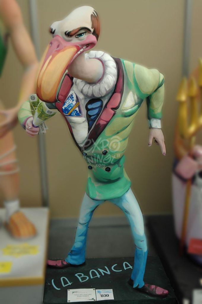 Año 2012, falla Valle de Laguar Padre Ferris, sección sexta b, Artista: La Comisión.