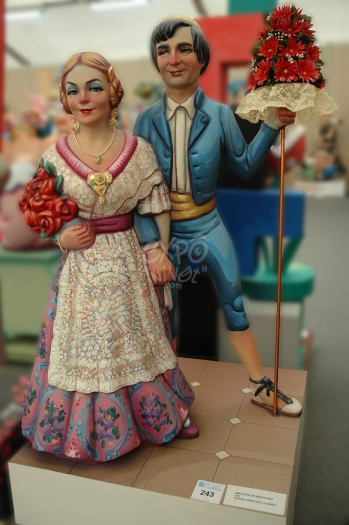 Año 2012, falla Málaga Doctor Montoro, sección sexta b, Artista: David Sánchez Llongo.