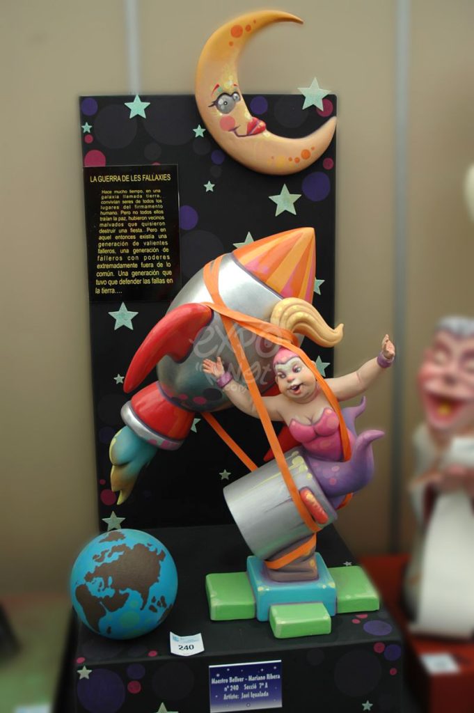 Año 2012, falla Maestro Bellver, Mariano Ribera, sección séptima a, Artista: Javier Igualada Fernández.