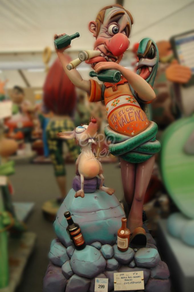 Año 2012, falla María Ros, Manuel Iranzo, sección séptima a, Artista: Luis Espinosa Olmos.