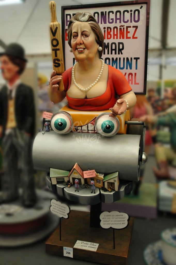 Año 2012, falla Doctor Gómez Ferrer, sección séptima a, Artista: Vicente Herrando Soler.