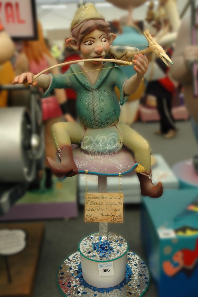 Año 2012, falla Plaza del Árbol, sección séptima a, Artista: Pedro Simarro Fernández.