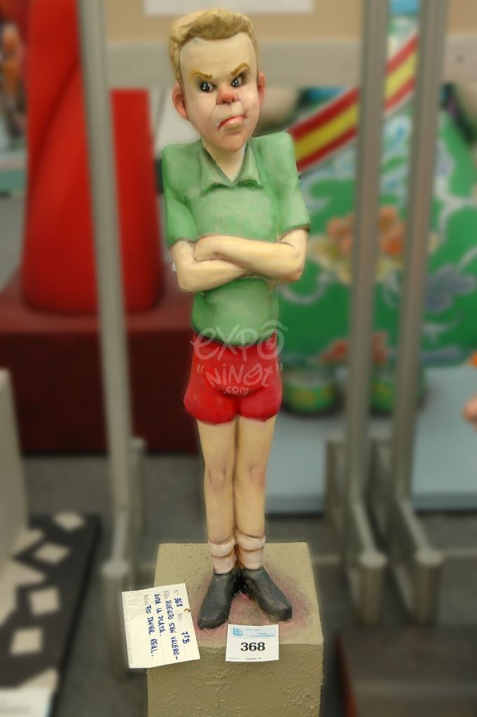 Año 2012, falla Huerto San Valero, Avenida de la Plata, sección séptima b, Artista: Francisco Real Pérez.