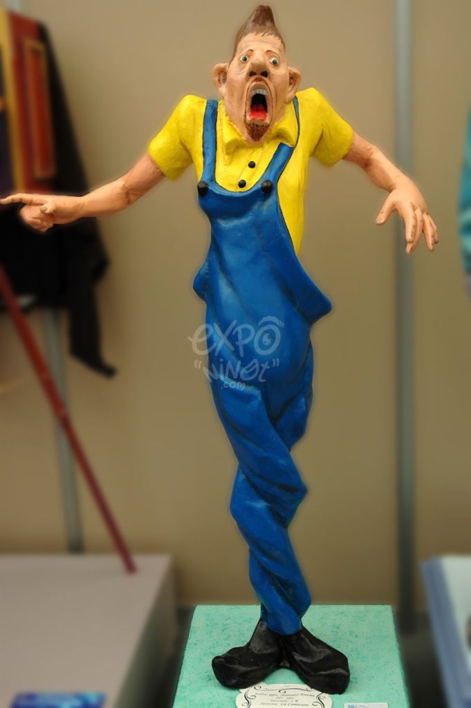 Año 2012, falla Grupo Antonio Rueda, sección séptima b, Artista: La Comisión.
