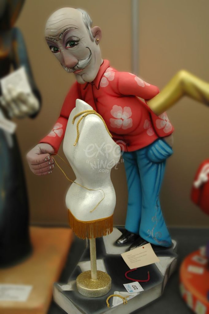 Año 2012, falla Plaza Mártires, General Ibañez Alonso, sección séptima b, Artista: Federico Alonso Andreu.