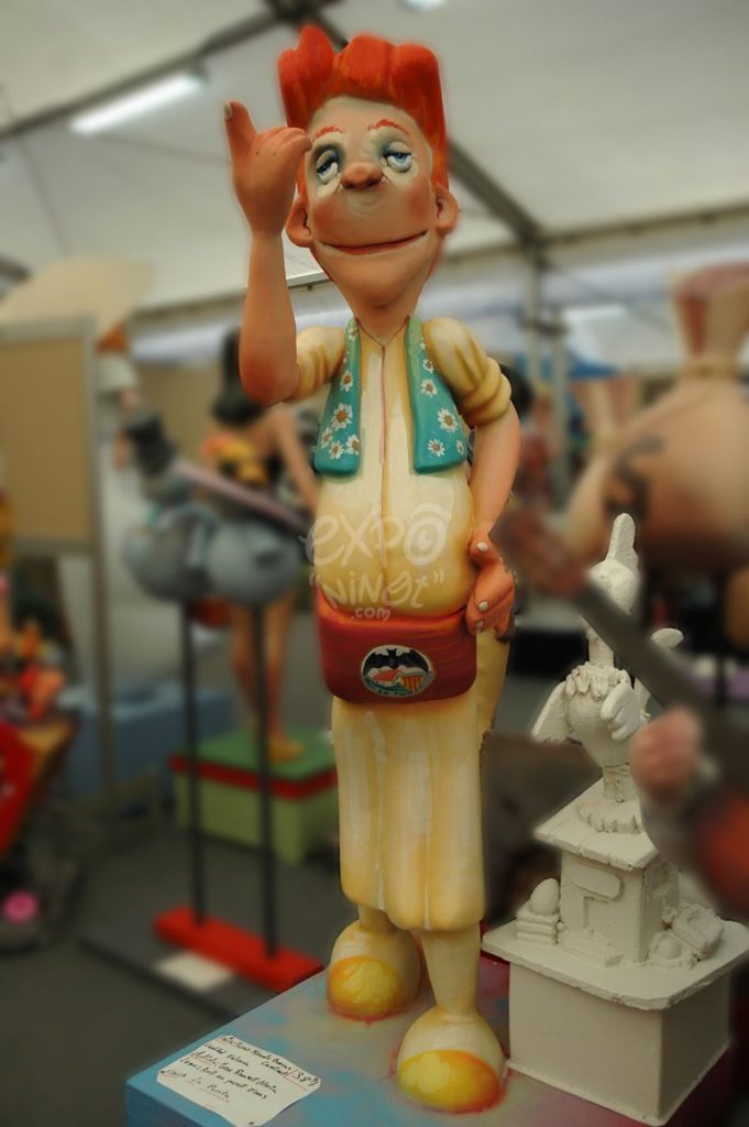 Año 2012, falla Jesús Morante y Borrás, Caminot, sección séptimo c, Artista: José Rausell Olmos.