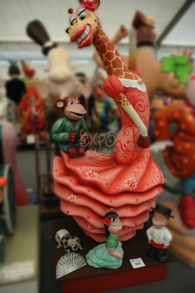 Año 2012, falla Plaza de San Juan, sección séptima c, Artista: Daniel Berto Sanchis.