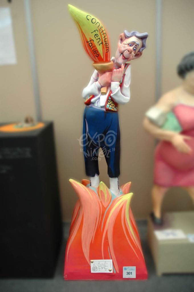 Año 2012, falla Explorador Andrés Jalance, sección séptima c, Artista: Alfredo Bernat Cano.