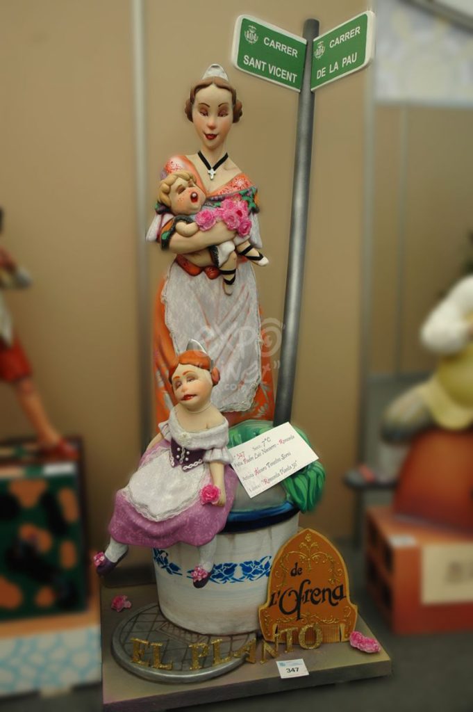 Año 2012, falla Padre Luis Navarro, Remonta, sección séptima c, Artista: Álvaro Timoteo Sorní.